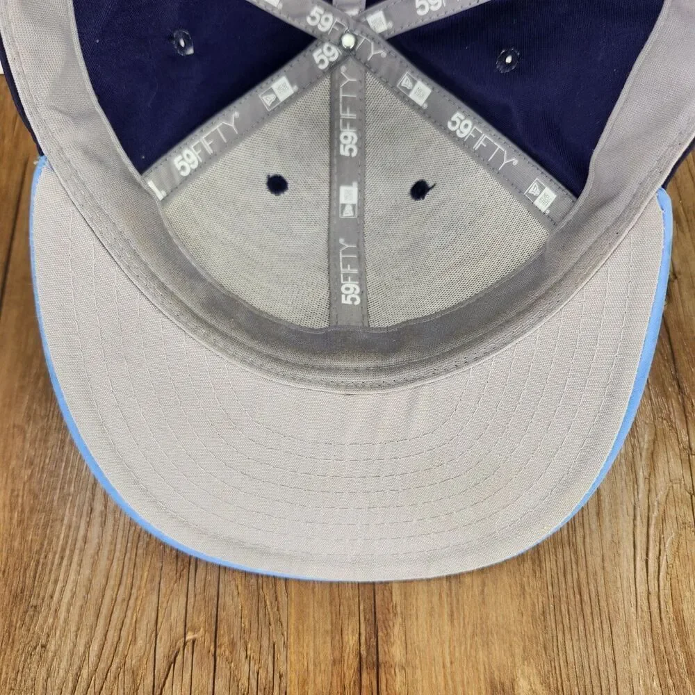 Tampa Bay Rays 2018 Spring Training New Era 59fifty Sz 7 1/8 Hat Cap Navy Blue
